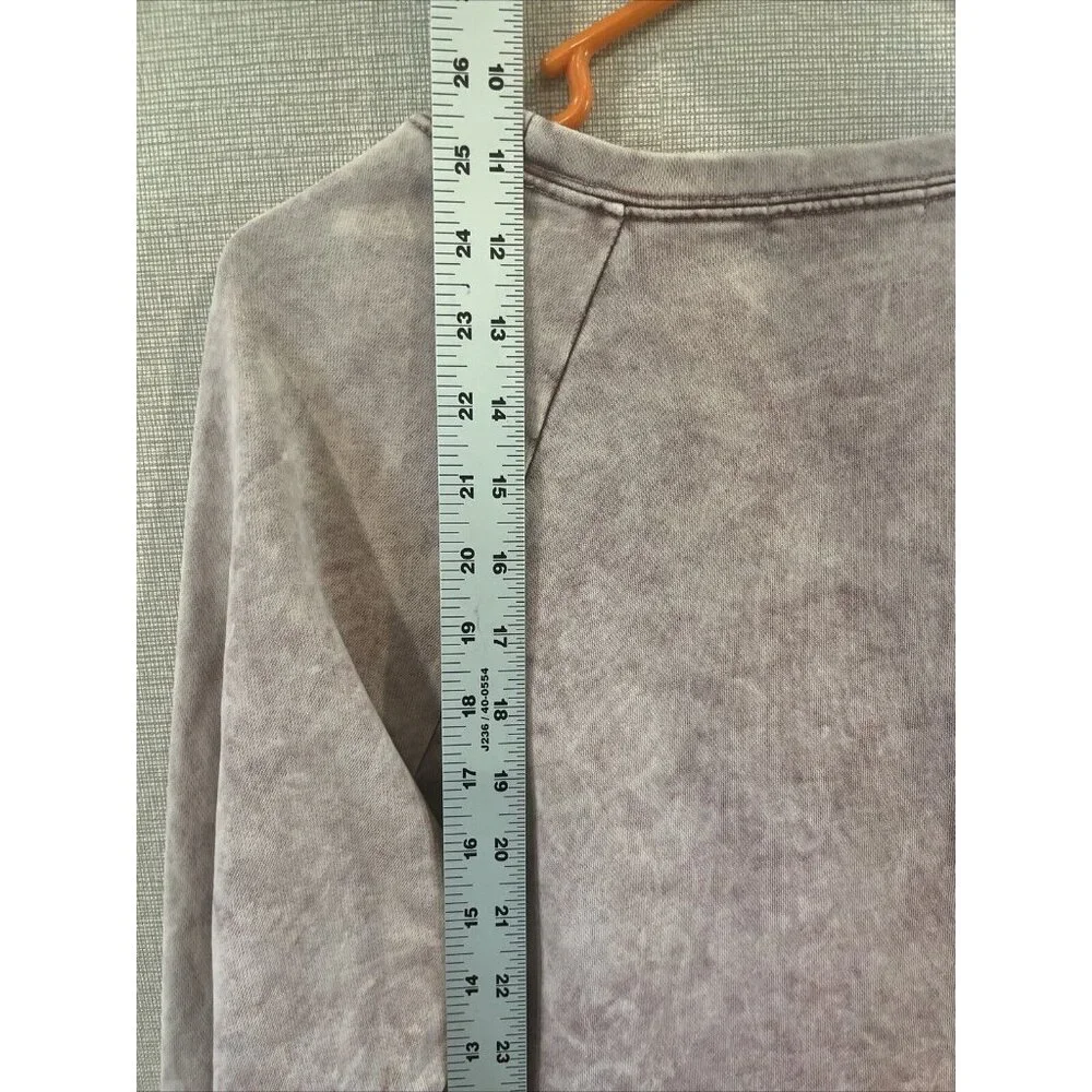 Mustard Seed Womens S Pullover Sweater Purple Ombré Long Sleeve 100% Cotton - Picture 8 of 10